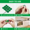 imageEndbug Roach Bait Roach Killer Indoor Infestation Roach Bait Gel Roach Traps Roach Repellent Cockroach Killer Indoor Home for Small Large Cockroaches Get Rid of Roaches Permanently IndoorOutdoorGreen 48pcs