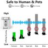 imageEndbug Ultrasonic Rodent Repellent Indoor with PIR Motion Sensor ampamp Strobes ampamp Frequency Conversion Ultrasound Pest Repeller Indoor for House Attic Garage Basement