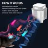 imageEndbug Ultrasonic Rodent Repellent Indoor with PIR Motion Sensor ampamp Strobes ampamp Frequency Conversion Ultrasound Pest Repeller Indoor for House Attic Garage Basement