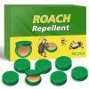 imageEndbug Roach Killer Indoor Infestation Roach Bait Gel Roach Traps Cockroach Killer Indoor Home for Small Large Cockroaches Roach Repellent Get Rid of Roaches Permanently IndoorOutdoor  12PCSGreen 48pcs