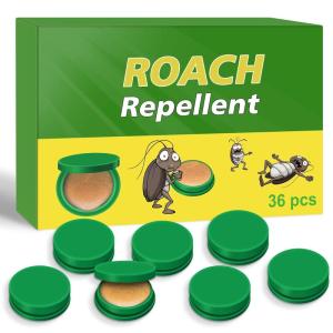 imageEndbug Roach Killer Indoor Infestation Roach Bait Gel Roach Traps Cockroach Killer Indoor Home for Small Large Cockroaches Roach Repellent Get Rid of Roaches Permanently IndoorOutdoor  12PCSGreen 36pcs
