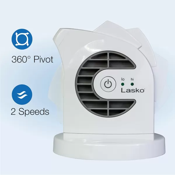 Lasko 12” Utility Fan for Job Site or Home Use, 289 CFM, Pivoting High Velocity Blower Fans, 3 Speeds, 2 Accessory Outlets 120V, Black, U12104