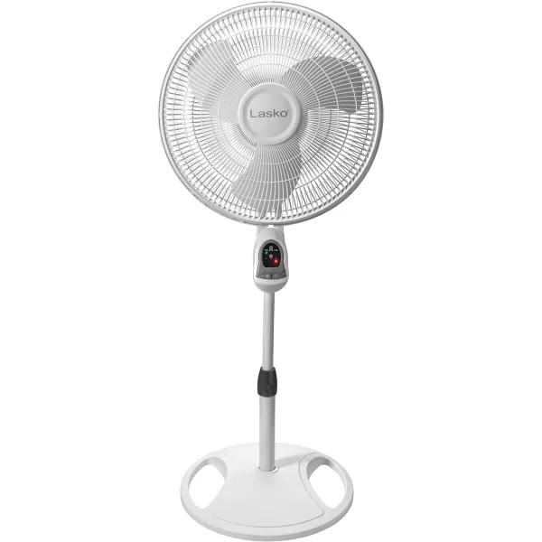 Lasko 12” Utility Fan for Job Site or Home Use, 289 CFM, Pivoting High Velocity Blower Fans, 3 Speeds, 2 Accessory Outlets 120V, Black, U12104