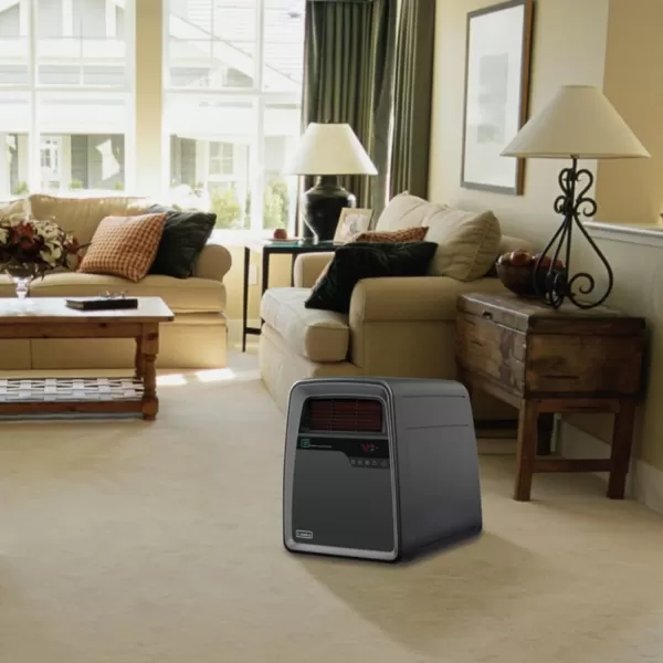 Lasko 6101 Infrared Quartz Console Heater)