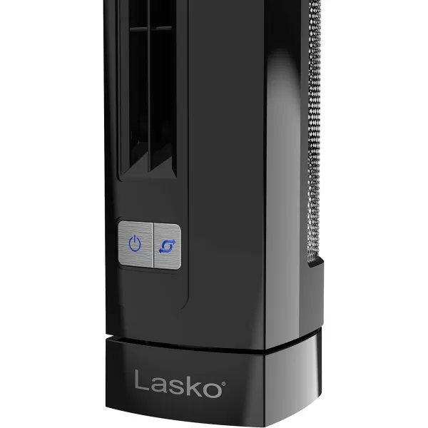 Lasko Air Stik Oscillating Tabletop Fan, Ultra-Slim Design, 2 Quiet Speeds, for Bedroom, Dorm Rooms, Office, 14", White, T14100