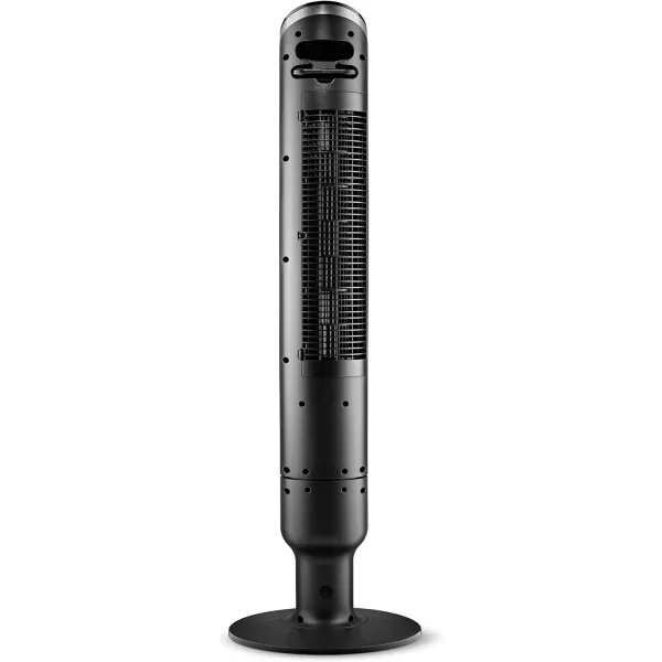 Lasko Apex 42" Tower Fans for Home, 29 ft/s Airflow, Quiet 28 dB on Low, 90° Oscillation, 12 Hour Timer, Air Filter for Hair &amp; Dust, Remote Control, Black, RST200