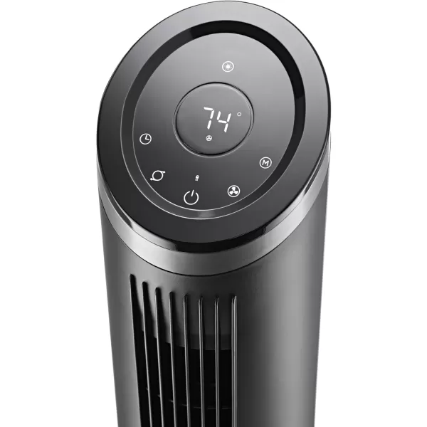 Lasko Apex 42" Tower Fans for Home, 29 ft/s Airflow, Quiet 28 dB on Low, 90° Oscillation, 12 Hour Timer, Air Filter for Hair &amp; Dust, Remote Control, Black, RST200