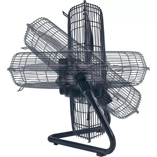 Lasko High Velocity Fan with QuickMount for Floor or Wall Mount Use, 3 Powerful Speeds for Garage, Shop, Attic, 20", Silver/Black, H20610