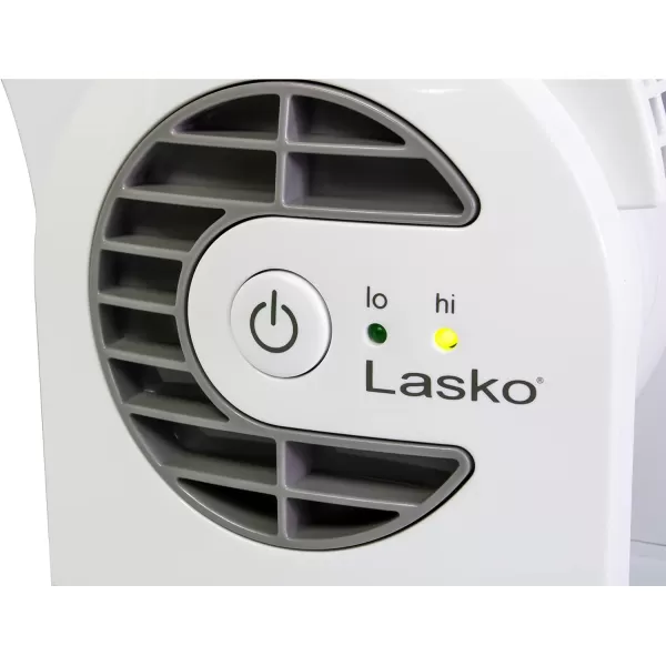 Lasko MyCool D300 Mini USB Desk Fan with 40in. USB Cable and Bonus AC Adapter – Small Quiet Portable Personal 2-Speed Fans for Staying Cool at Home, Work, Office, Dorm, Car, and Travel, White