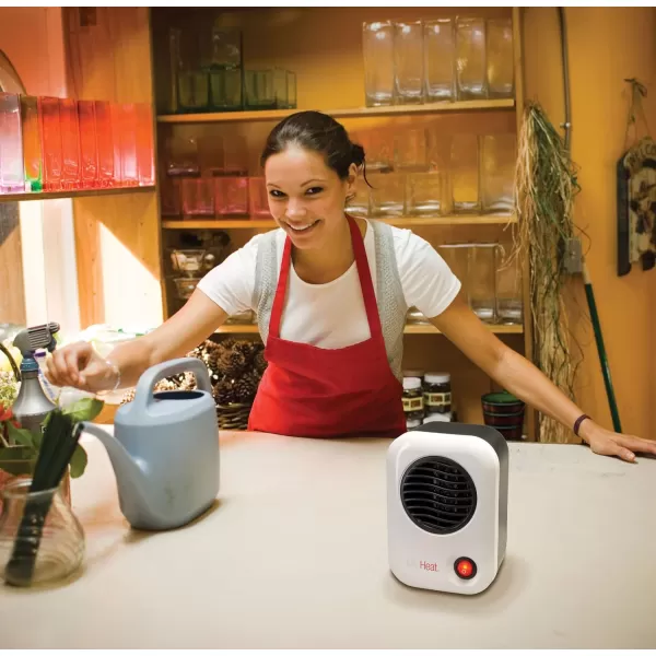 Lasko MyHeat Personal Mini Space Heater for Home with Single Speed, 6 Inches, Black, 200W, 100