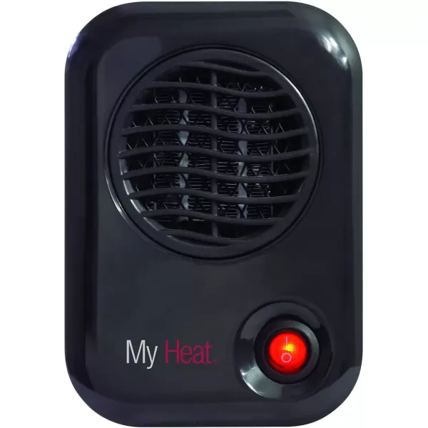 Lasko MyHeat Personal Mini Space Heater for Home with Single Speed, 6 Inches, Black, 200W, 100