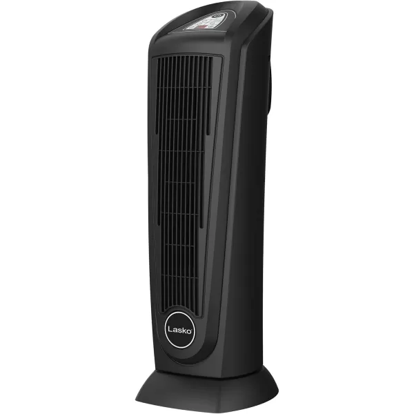 Lasko Oscillating Digital Ceramic Tower Heater for Home with Adjustable Thermostat, Timer and Remote Control, 23 Inches, 1500W, Silver, 755320, 8.5″L x 7.25″W x 23″H, Silver