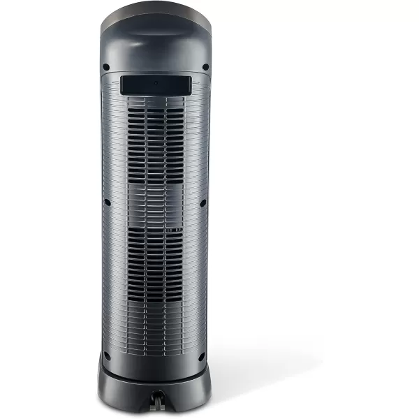 Lasko Oscillating Digital Ceramic Tower Heater for Home with Adjustable Thermostat, Timer and Remote Control, 23 Inches, 1500W, Silver, 755320, 8.5″L x 7.25″W x 23″H, Silver