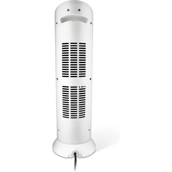 Lasko Oscillating Digital Ceramic Tower Heater for Home with Overheat Protection, Timer and Remote Control, 22.75 Inches, 1500W, White, 5165, Medium