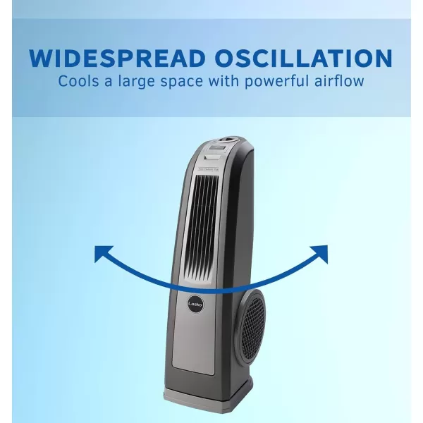 Lasko Oscillating High Velocity Fan, 3 Speeds, Handle, for bedroom, living room and home, 30", Gray, 4924