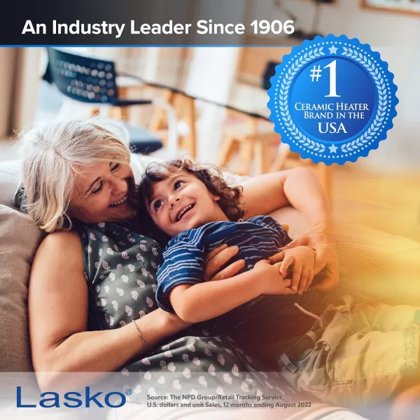 Lasko Oscillating High Velocity Tower Fan, Remote Control, Timer, 3 Powerful Speeds, for Garage, Basement and Gym, 35" Silver and Black, U35115, Large