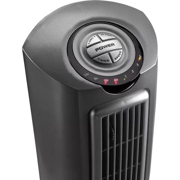 Lasko Oscillating Pedestal Fan, Adjustable Height, 3 Quiet Speeds, Timer, Remote Control for Bedroom, Living Room, Home Office and College Dorm Room, 52", Silver and Gray, 2535
