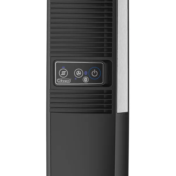 Lasko Outdoor Living Oscillating Tower Fan, for Decks, Patios and Porches, 10 Foot Power Cord, 4 Refreshing Speeds, 42", Grey, YF202