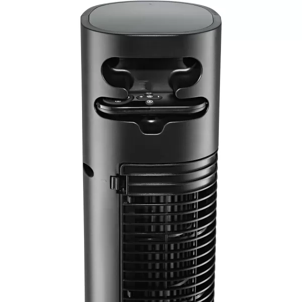 Lasko Pinnacle 40” Tower Fans for Home, 32 ft/s Airflow, Quiet 24dB on Low, 90° Oscillation, 24 Hour Timer, DC Motor, Air Filter for Hair &amp; Dust, Night Light, Remote, DST100