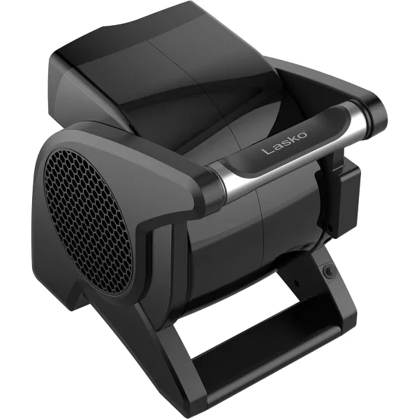 Lasko U15617 High Velocity Pro-Performance Pivoting Utility Fan for Cooling, Ventilating, Exhausting and Drying at Home, Job Site and Work Shop, 14.5, Black, Grey