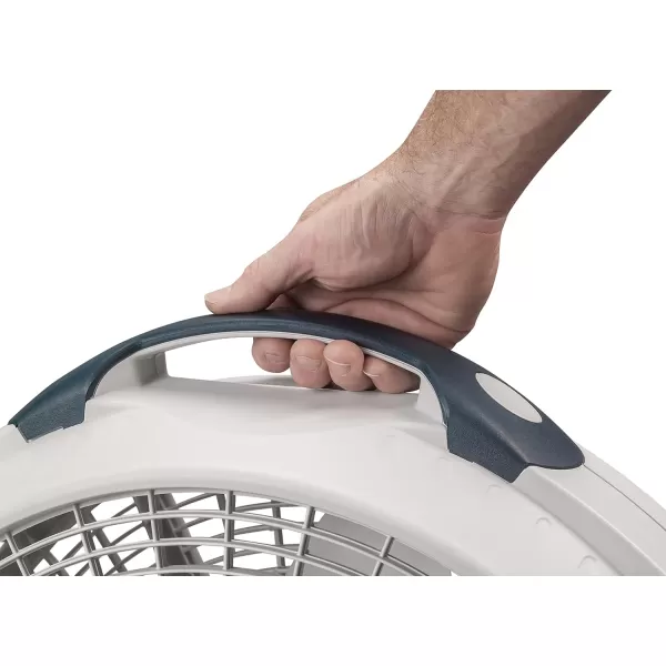 Lasko Wind Machine Air Circulator Floor Fan, 3 Speeds, Pivoting Head for Large Spaces, 20", 3300, White
