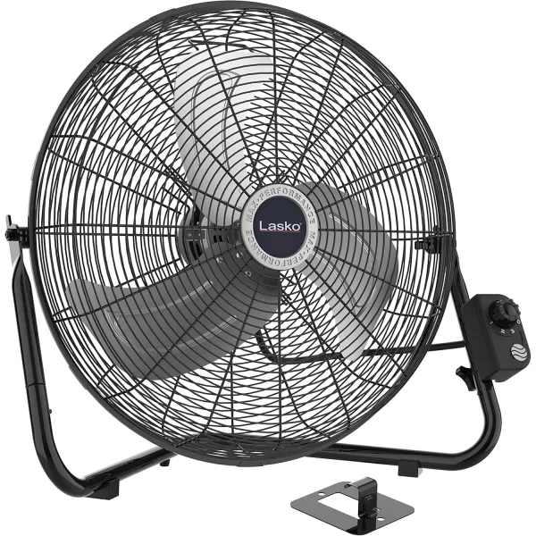 Lasko X-Blower 6 Position High Velocity Pivoting Utility Blower Fan for Cooling, Ventilating, Exhausting and Drying, 3 Speeds, AC Outlet, Circuit Breaker with Reset, USB Port, 11x9x12, Blue, X12905