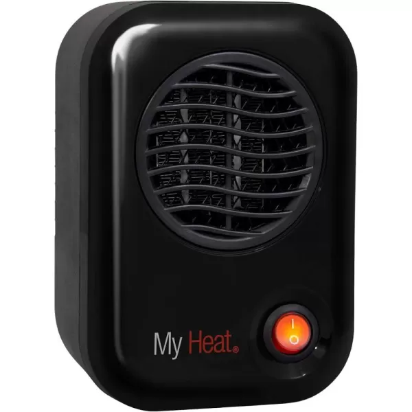 Lasko MyHeat Personal Mini Space Heater for Home with Single Speed, 6 Inches, Black, 200W, 100