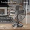 imageLasko Oscillating Table Top Fan Portable 3 Quiet Speeds for Bedroom Kitchen and Office 17quot Bronze R12210Electric Fan