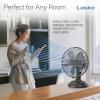 imageLasko Oscillating Table Top Fan Portable 3 Quiet Speeds for Bedroom Kitchen and Office 17quot Bronze R12210Electric Fan