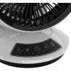 imageLasko Whirlwind Orbital Motion Air Circulator Table Fan 3 Speeds Timer Dark Mode Remote Control for Small and Medium Sized Rooms White A12557