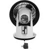 imageLasko Whirlwind Orbital Motion Air Circulator Table Fan 3 Speeds Timer Dark Mode Remote Control for Small and Medium Sized Rooms White A12557