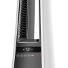 imageLasko Oscillating Bladeless Ceramic Tower Space Heater for Home with Enhanced Safety Adjustable Thermostat Filter Timer and Remote Control 27 Inches Silver 1500W AW300Heater