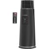 imageLasko 360Degree Oscillating Ceramic Tower Heater for Home with TipOver Safety Adjustable Thermostat Timer Remote and 3 Speeds 24 Inches Black 1500W CT24362