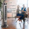 imageLasko Cyclone Pedestal Fan 18quot and Lasko Oscillating Tower Fan 42quotPedestal Fan  Tower Fan