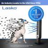 imageLasko Oscillating Pedestal Fan Remote 3 Speeds 18quot Black 1843 ampamp Quiet Oscillating Tower Fan Remote 3Speed 42 Silver T42951
