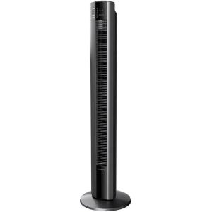 imageLasko 48 Inch Slim Home Office Quiet 3 Speed Oscillating Tower Fan with Nighttime Setting Remote Control 7 Hour Timer and Auto Shut Off BlackBlack