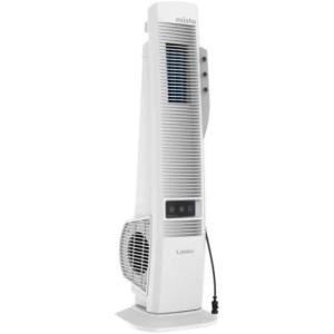 imageLasko Misto Outdoor Misting Tower Fan 4Speeds Internal Oscillation for Decks Patios and Porches Black YF321 Large