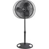imageLasko 2521 16 Inch 3Speed Quiet Adjustable Tilting WideArea Oscillating Standing Pedestal Fan for Bedroom Kitchen Home and Office BlackBlack