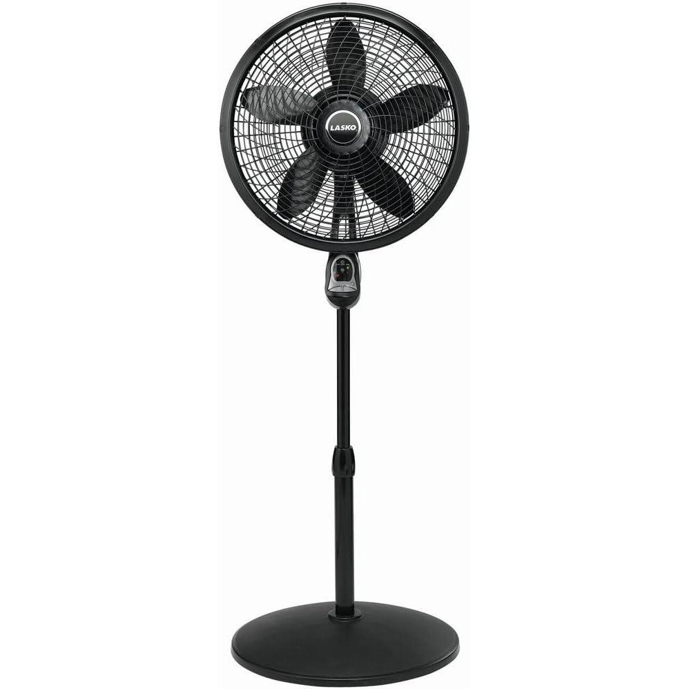imageLasko 18quot Cyclone Pedestal Fan with Remote Control S18670
