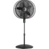 imageLasko EcoQuiet Oscillating Pedestal Fan with Whisper Quiet DC Motor 12 Speeds 8 Hour Timer Adjustable Height Remote Control White S18705 LargeBlack