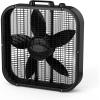 imageLasko B20401 Decor Box Fan 20quot BlackBlack