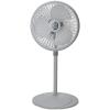 imageLasko Elegance and Performance Pedestal Stand Fan 3Speeds 90 Degree Oscillation Adjustable Height Timer Remote for Indoor Bedroom Living Room Home Office Dorm Use 18 Inch White 1850Gray