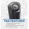 imageLasko Oscillating Tower and Pedestal Fans Bundle with Remote Control 2511 2535