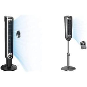 imageLasko Oscillating Tower and Pedestal Fans Bundle with Remote Control 2511 2535