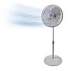 image:imageLasko Oscillating Pedestal Stand Fan 3Speeds Adjustable Height Tilt Back Fan Head for Indoor Bedroom Living Room Home Office Dorm Use 16 Inch Gray 2526