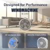 image:imageLasko WINDMACHINE 20 High Velocity Floor Fan with 3 Speeds 360 Directional Airflow Portable Air Circulator Fan for Home Garage amp Workshop Fully Assembled Gray 3301