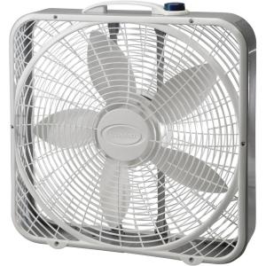 image:imageLasko 20 Inch 3Speed Energy Efficient Box Fan for Home Bedroom Office Living Room White 3723