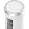 image:imageLasko Elevation 54 Oscillating DC Motor Pedestal Fan with Remote Control White