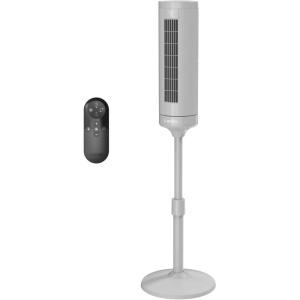 image:imageLasko Elevation 54 Oscillating DC Motor Pedestal Fan with Remote Control Gray