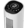 image:imageLasko 40 Pinnacle Tower Fan 12Speeds 24H Timer 50ft Air Distance 32 fts Airflow WhisperForce DC Motor AirSense Night Light Remote Gray DST115